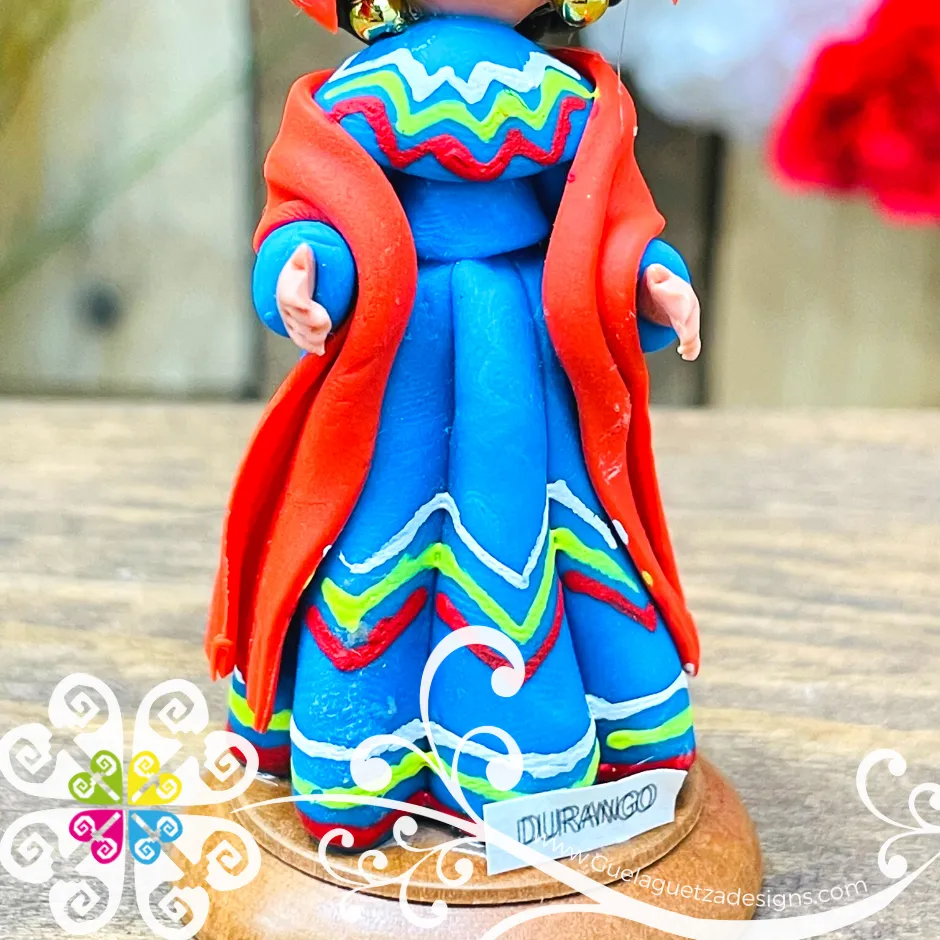 10- Durango Little Doll Figurine - Fondant Doll