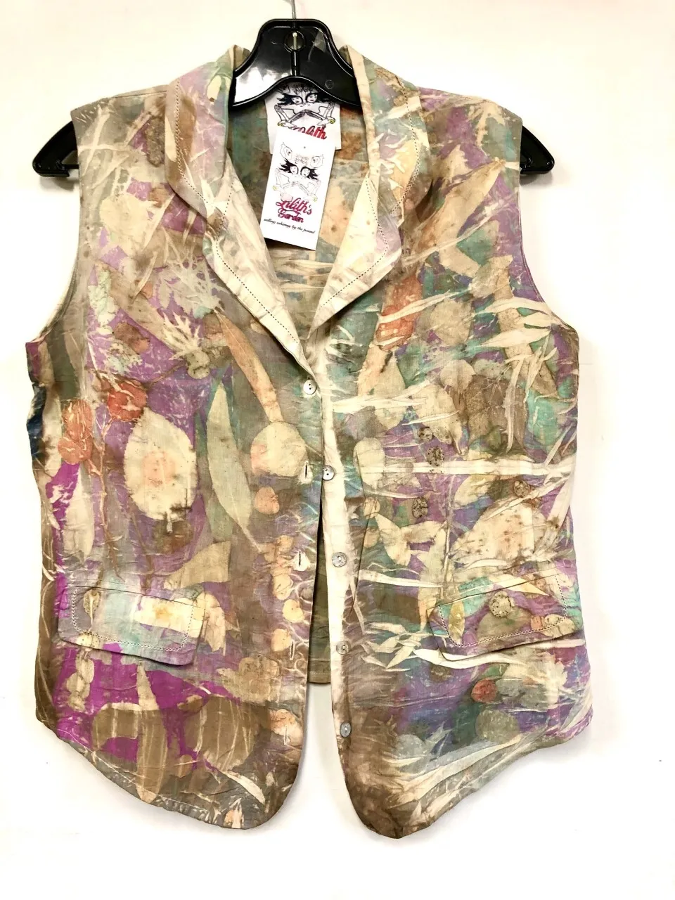 100% Silk Vest