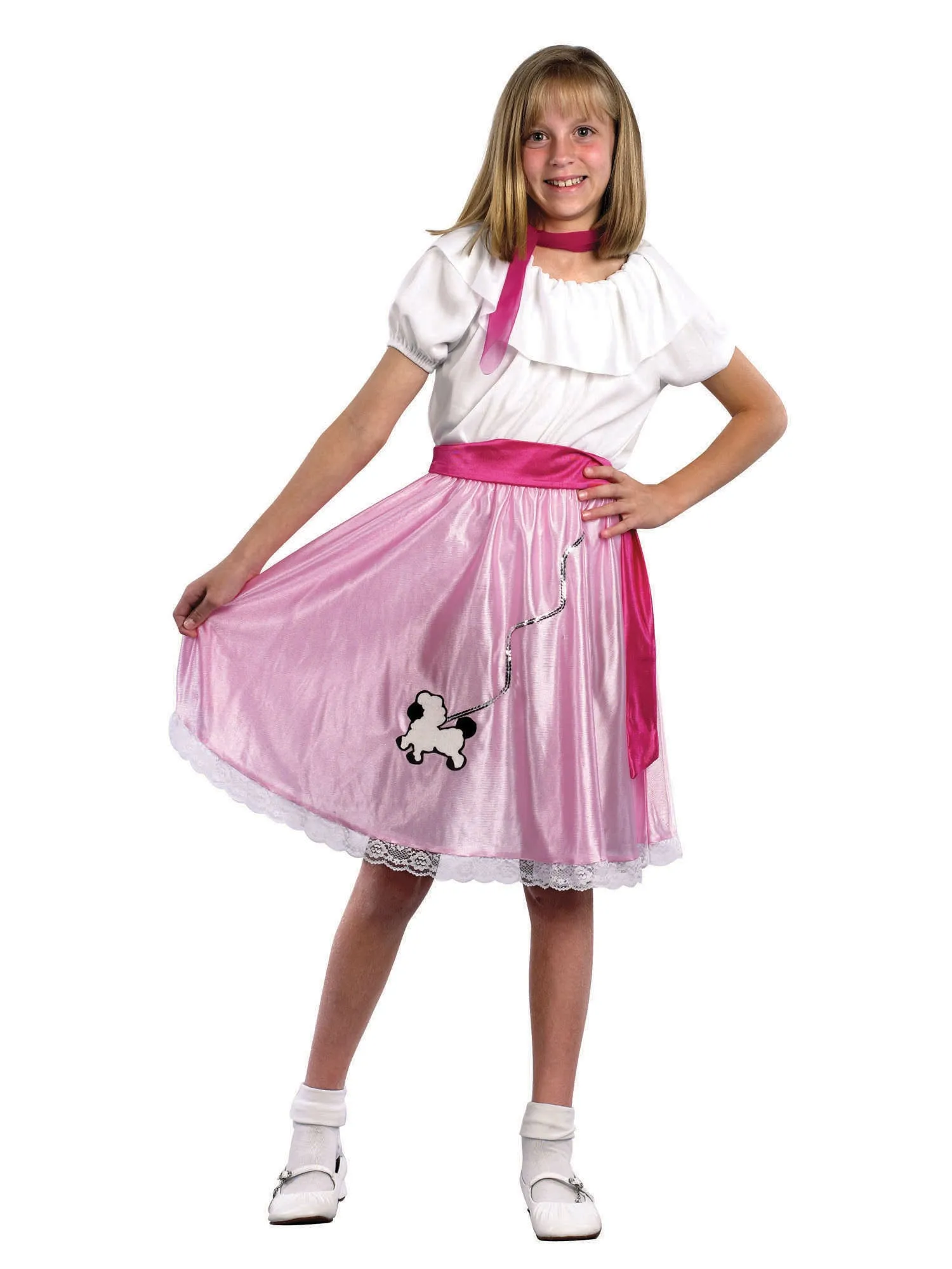 1950s Teeny Bopper Girls Costume Retro Diner Chic