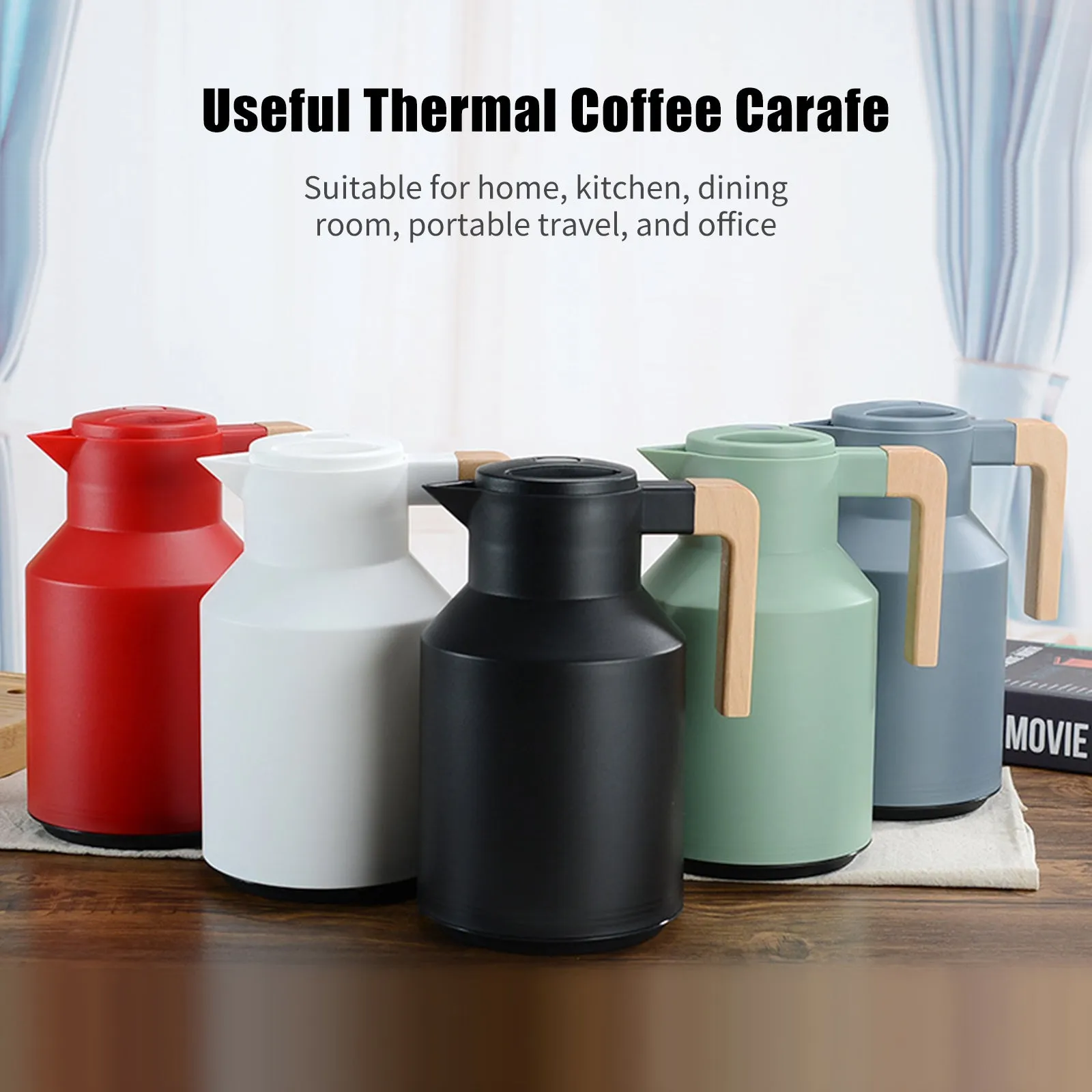 1L Thermal Coffee Carafe