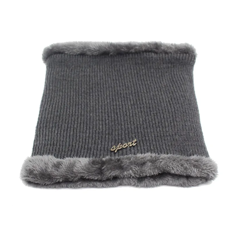 2 Piece Wool Beanie Cap and Scarf