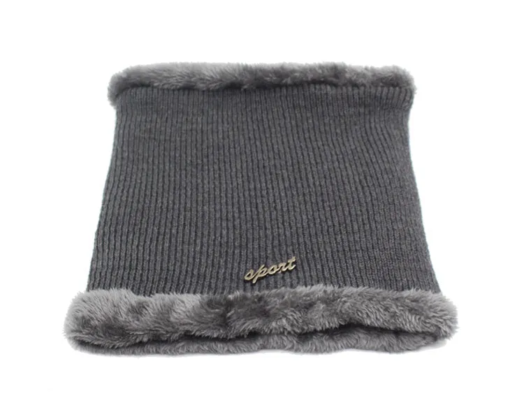 2 Piece Wool Beanie Cap and Scarf