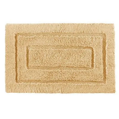 20"x32" Signature Bath Rug Gold - Cassadecor