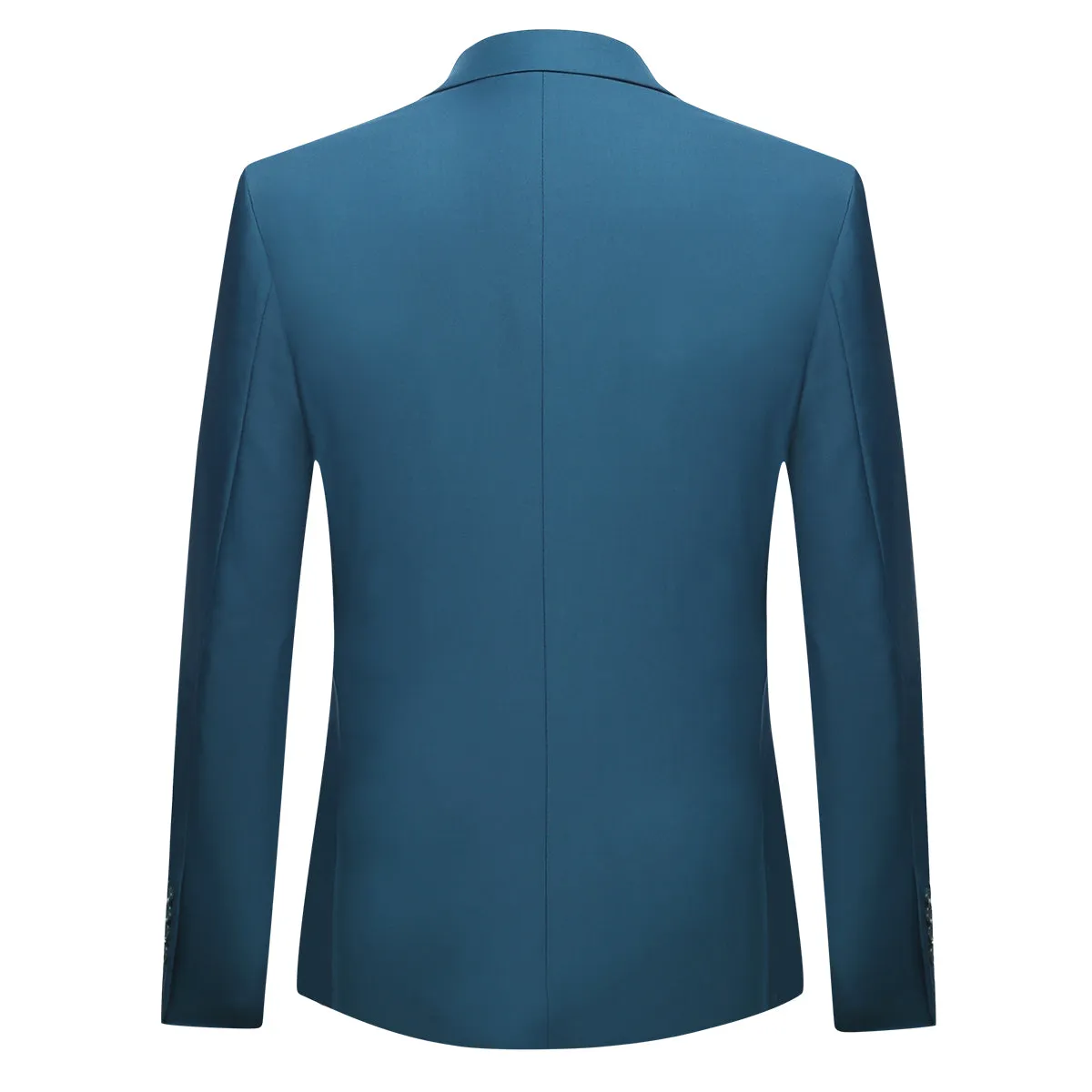 3-Piece Slim Fit Classic Casual RoyalBlue Suit