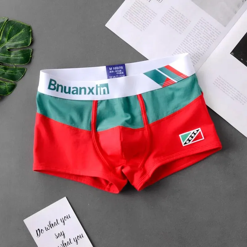 3Pcs Printed Breathable Boxer Set