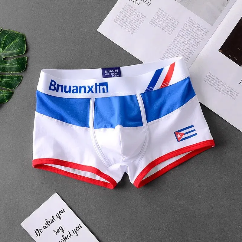 3Pcs Printed Breathable Boxer Set