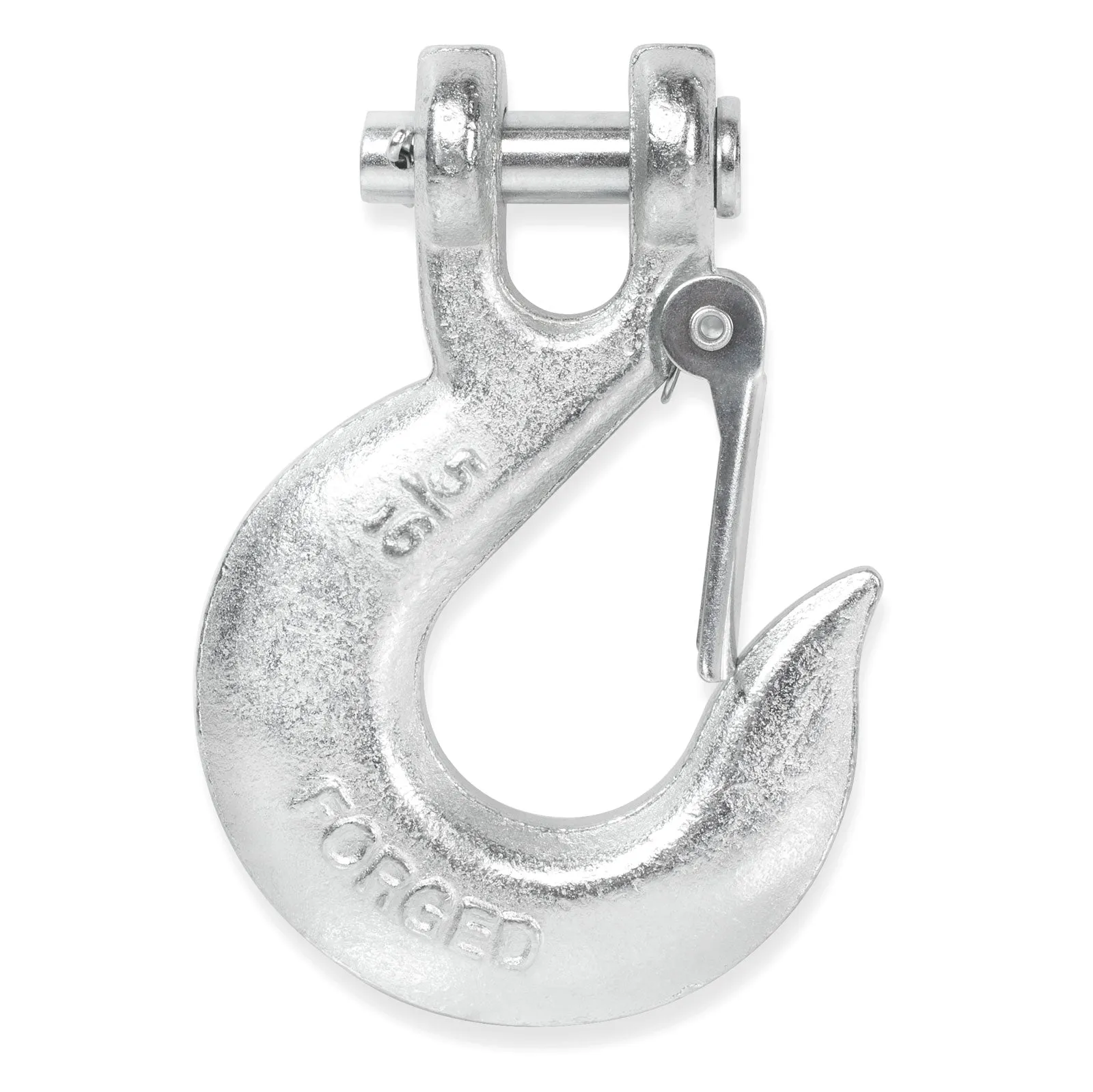 5/16" Clevis Slip Hook with Safety Latch - Heavy Duty Grade