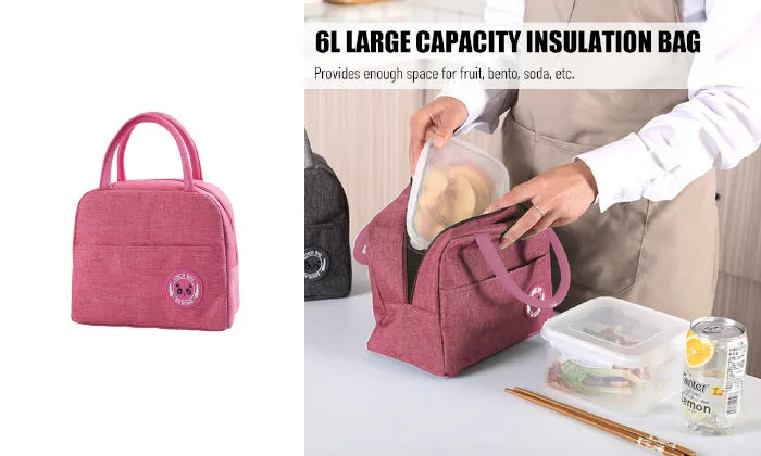 6L Portable Insulation Lunch Bag