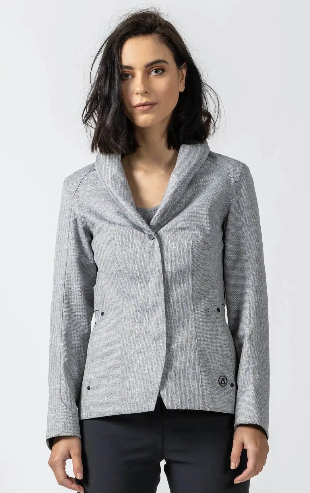 Alchemy Equipment Technical Tweed Jacket Women's Medium Stone Tweed