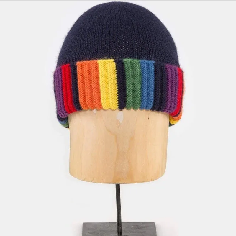 Alicia Adams Alpaca Rainbow Hat