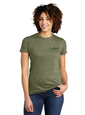 Allmade Women's Tri-Blend Tee, Olive You Green [Black's Valley AG]