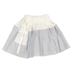 Anja Schwerbrock  Tonia Skirt With Pocket Blue Stripe