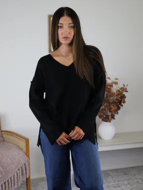 Ashley Soft V Neck Sweater