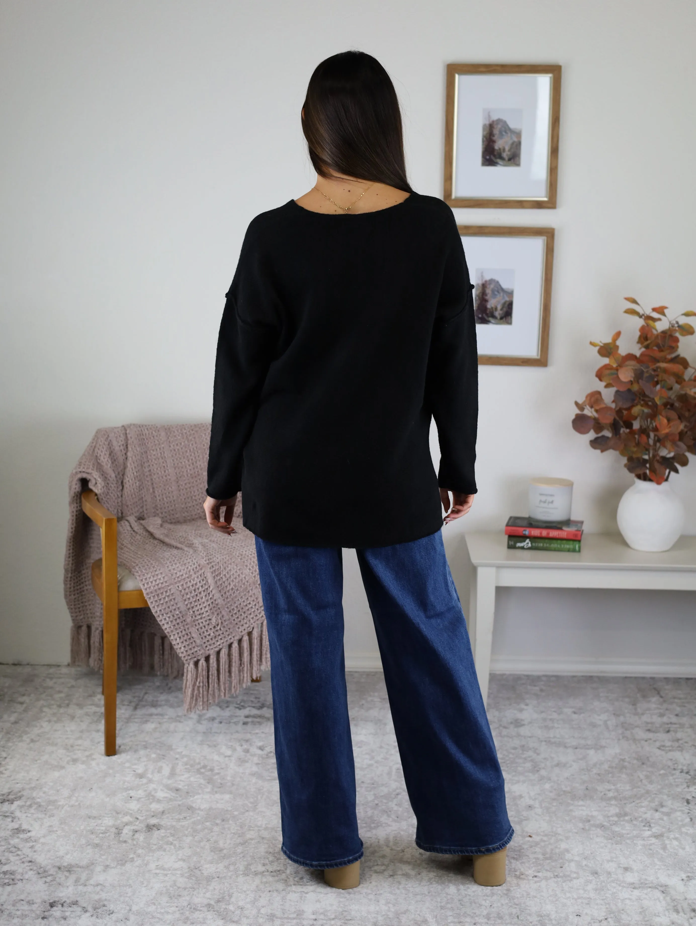 Ashley Soft V Neck Sweater