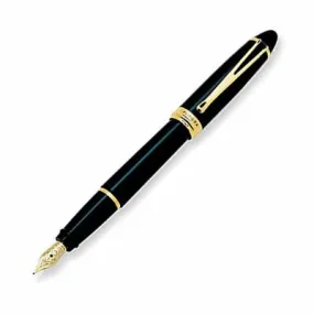 Aurora Ipsilon DeLuxe Black/Gold Fountain Pen