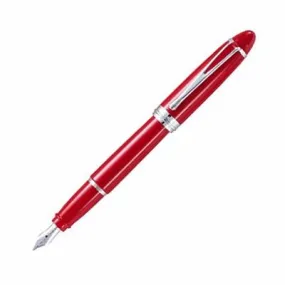 Aurora Ipsilon DeLuxe Red/Chrome Fountain Pen