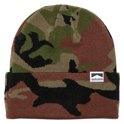 Autumn Headwear Camo Beanie