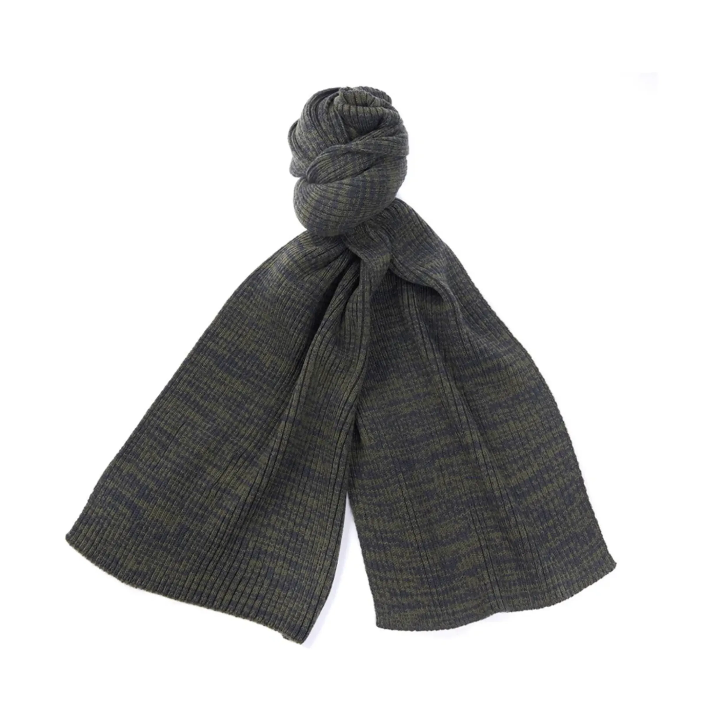 Barbour Crimdon Beanie and Scarf Gift Set MGS0019 - Olive