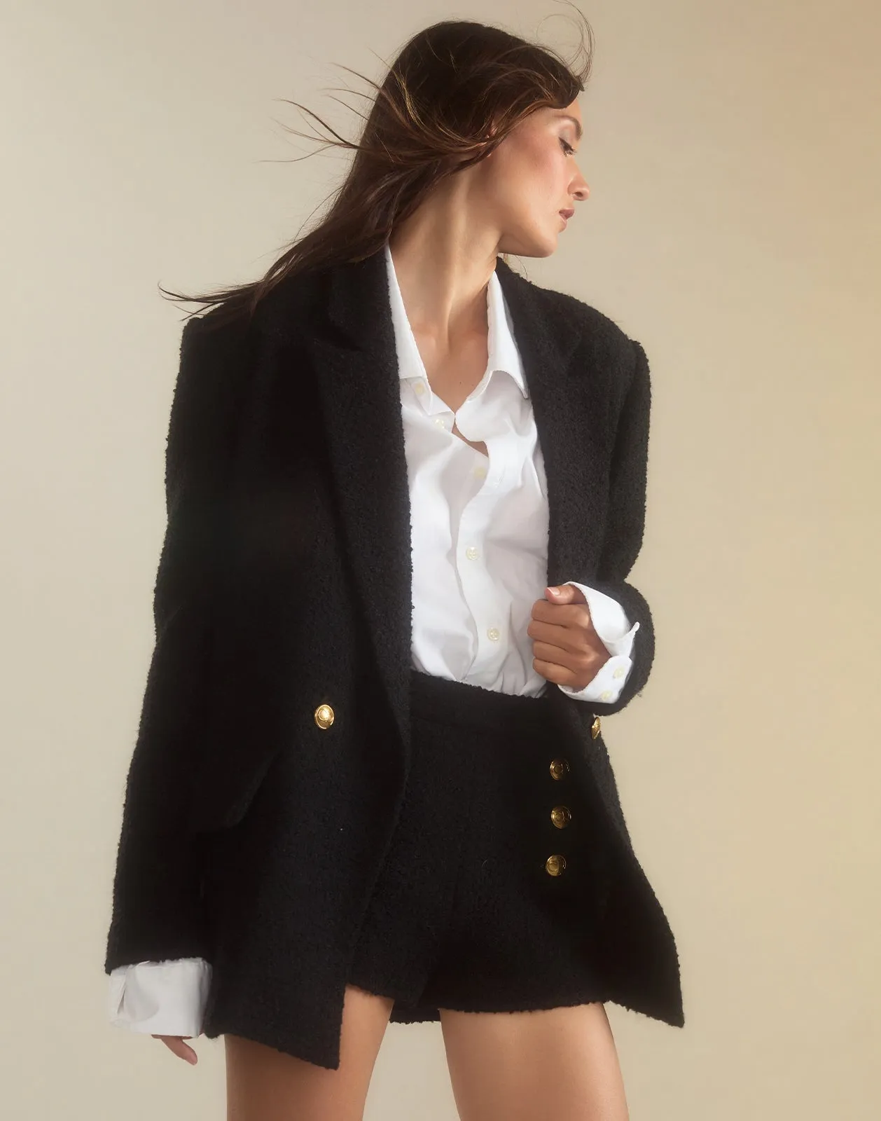 Bardot Bouclé Blazer