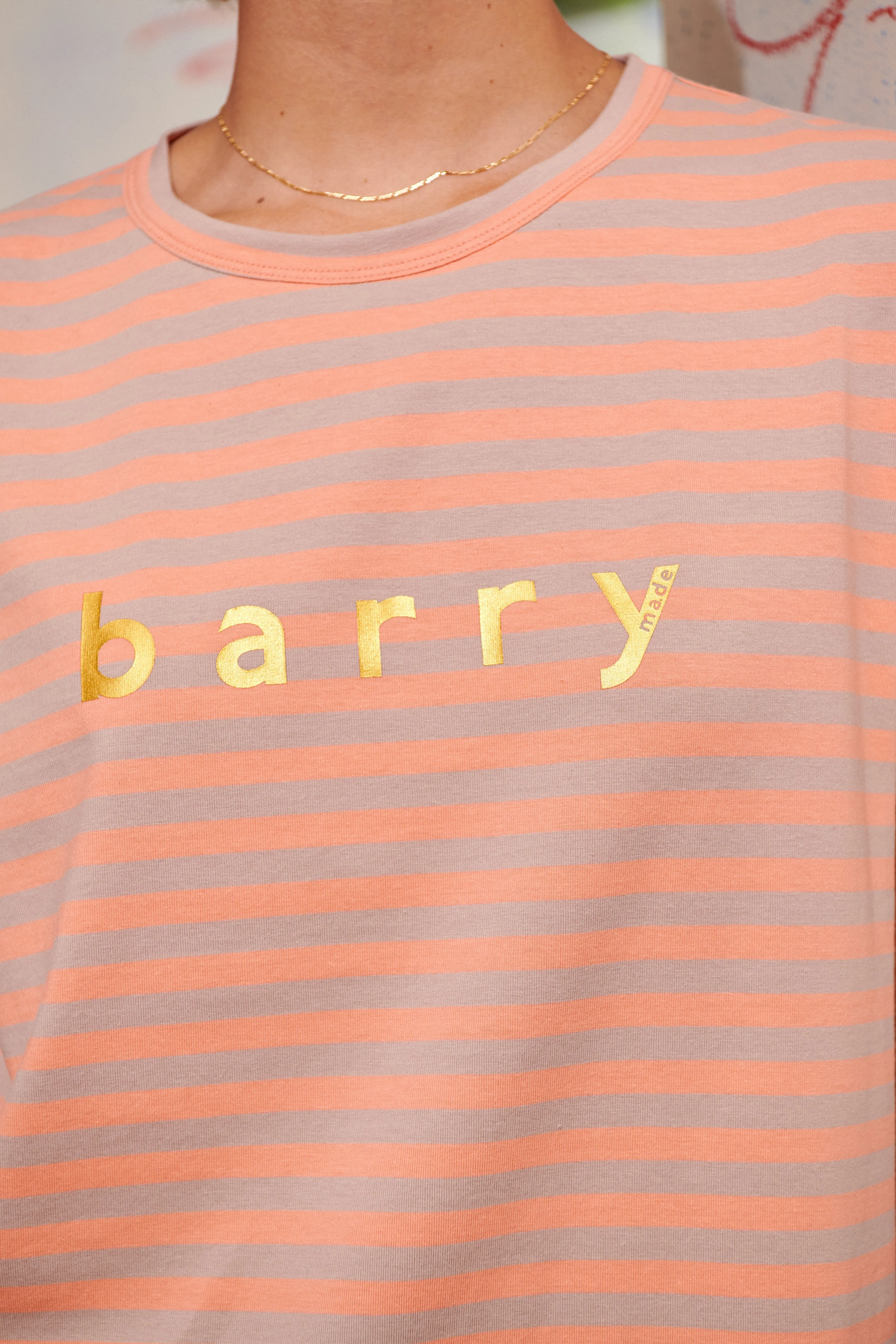 Barry Tee in Stripe