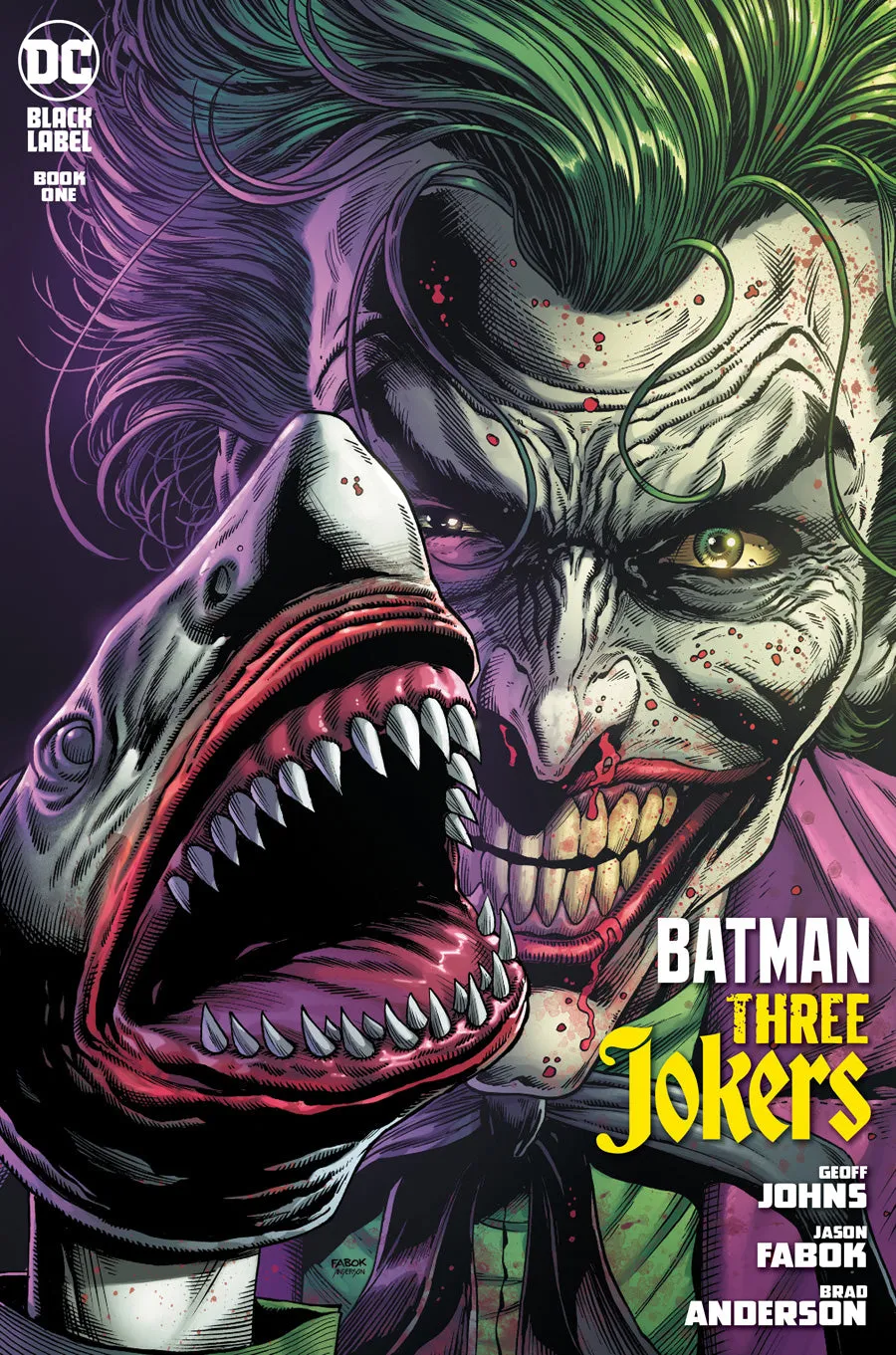 BATMAN THREE JOKERS #1 (OF 3) 2ND PTG CVR A JOKER SHARK VAR