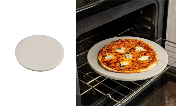 BBQ Pizza Stone 13 Inch, Cordierite Material