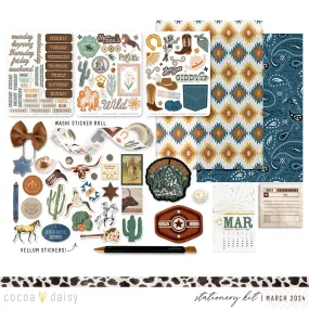 Big Sky Stationery Kit March 2024