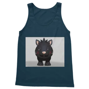 Black Kitty Classic Adult Vest Top