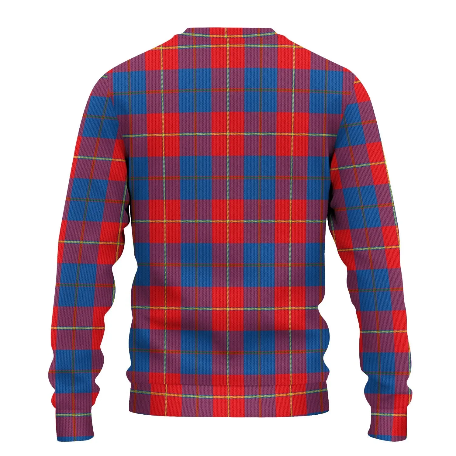 Blane Tartan Ugly Sweater with Family Crest