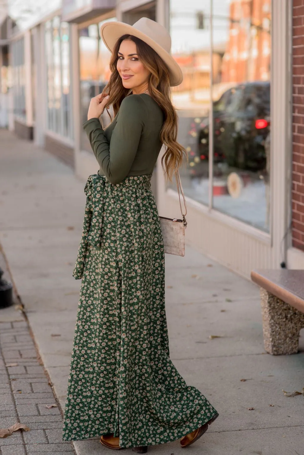 Bloom Bottom Long Sleeve Maxi