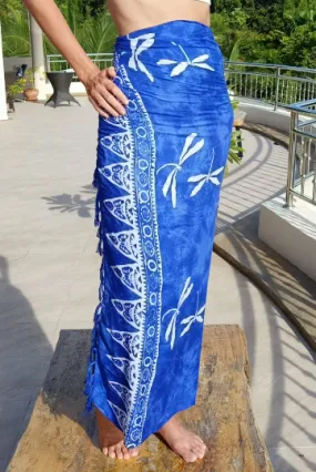 Blue Batik Sarong