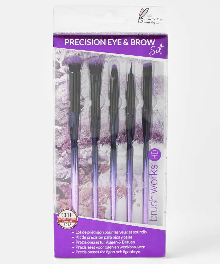 BRUSHWORKS

HD PRECISION EYE & BROW BRUSH SET