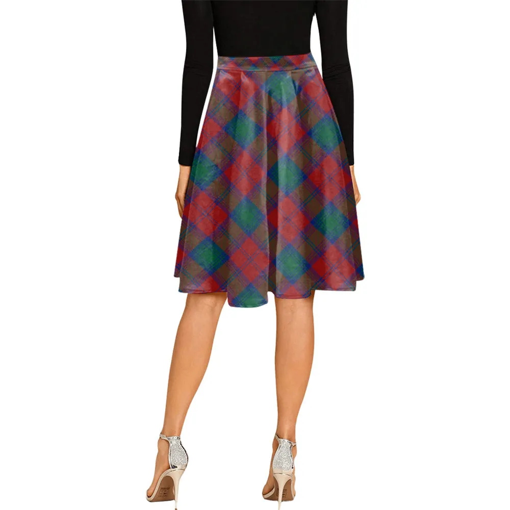 Byres (Byses) Tartan Melete Pleated Midi Skirt