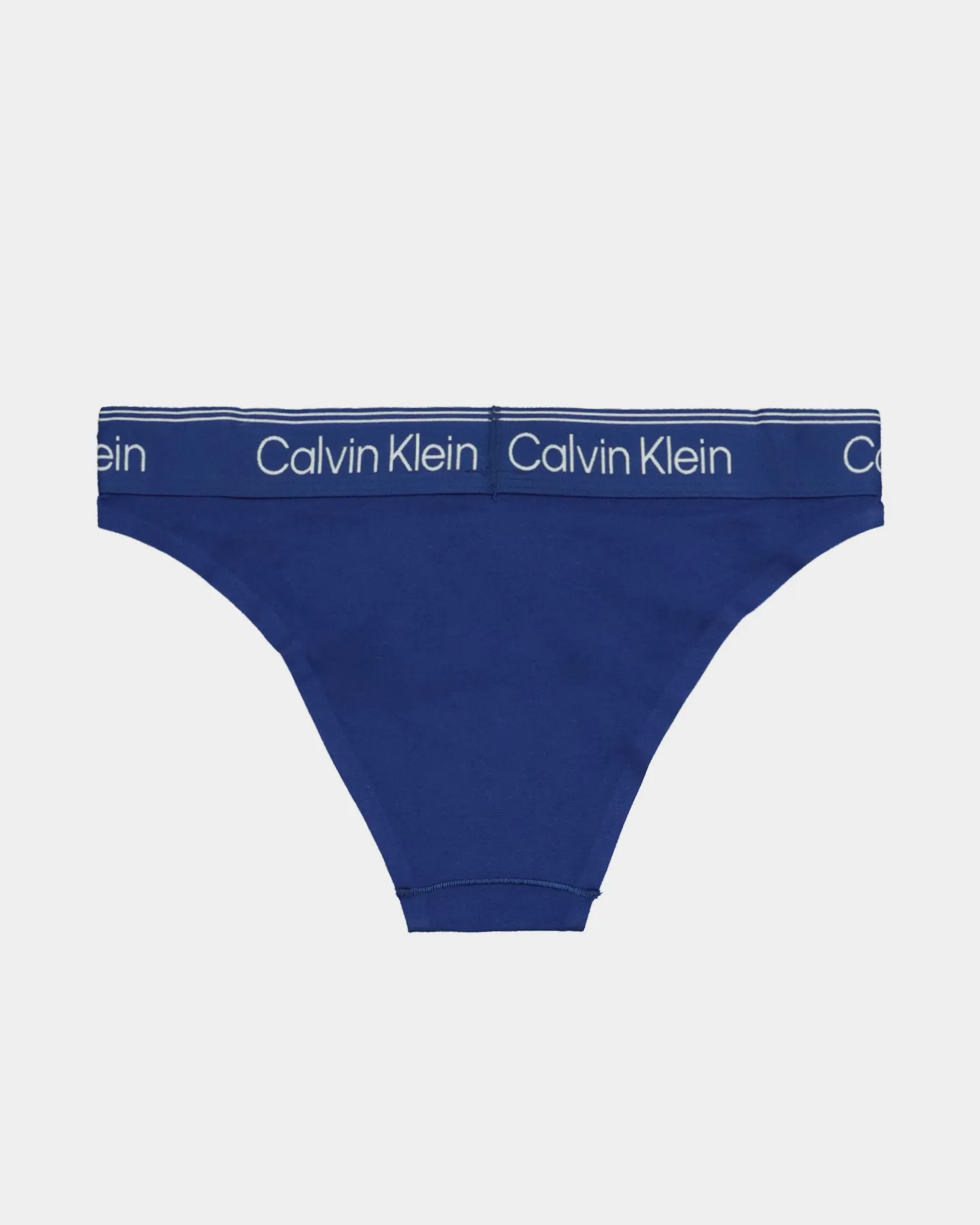 Calvin Klein Women's Athletic Tanga Underwear Blue Depth