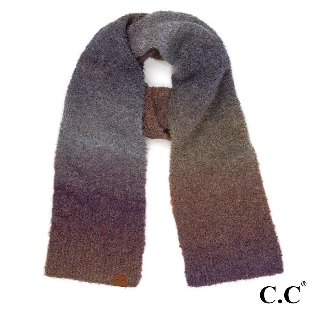 CC Wool Scarf - Indigo Blue