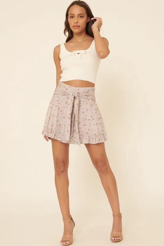 Confident Decisions Skirt - Lilac