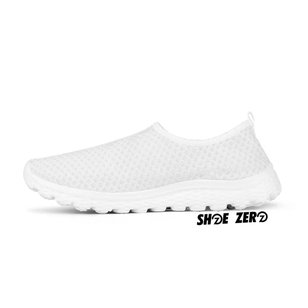 Customizable Mesh Slip On Shoes