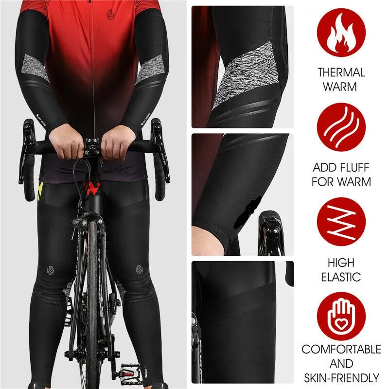 Cycling Reflective Arm Sleeves & Leg Warmers - Ultimate Winter Warmth