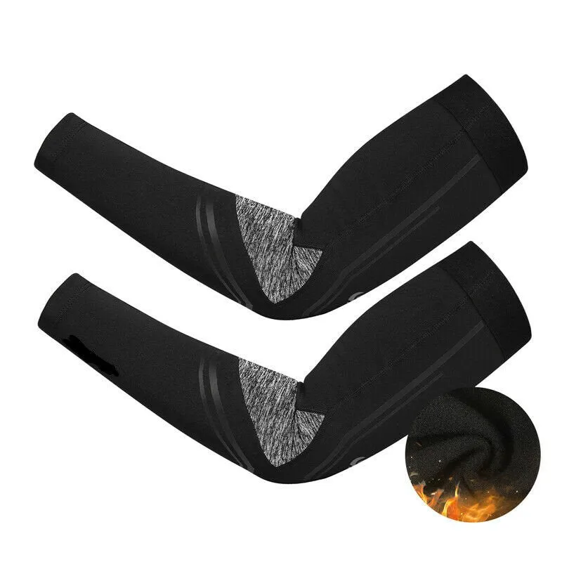 Cycling Reflective Arm Sleeves & Leg Warmers - Ultimate Winter Warmth