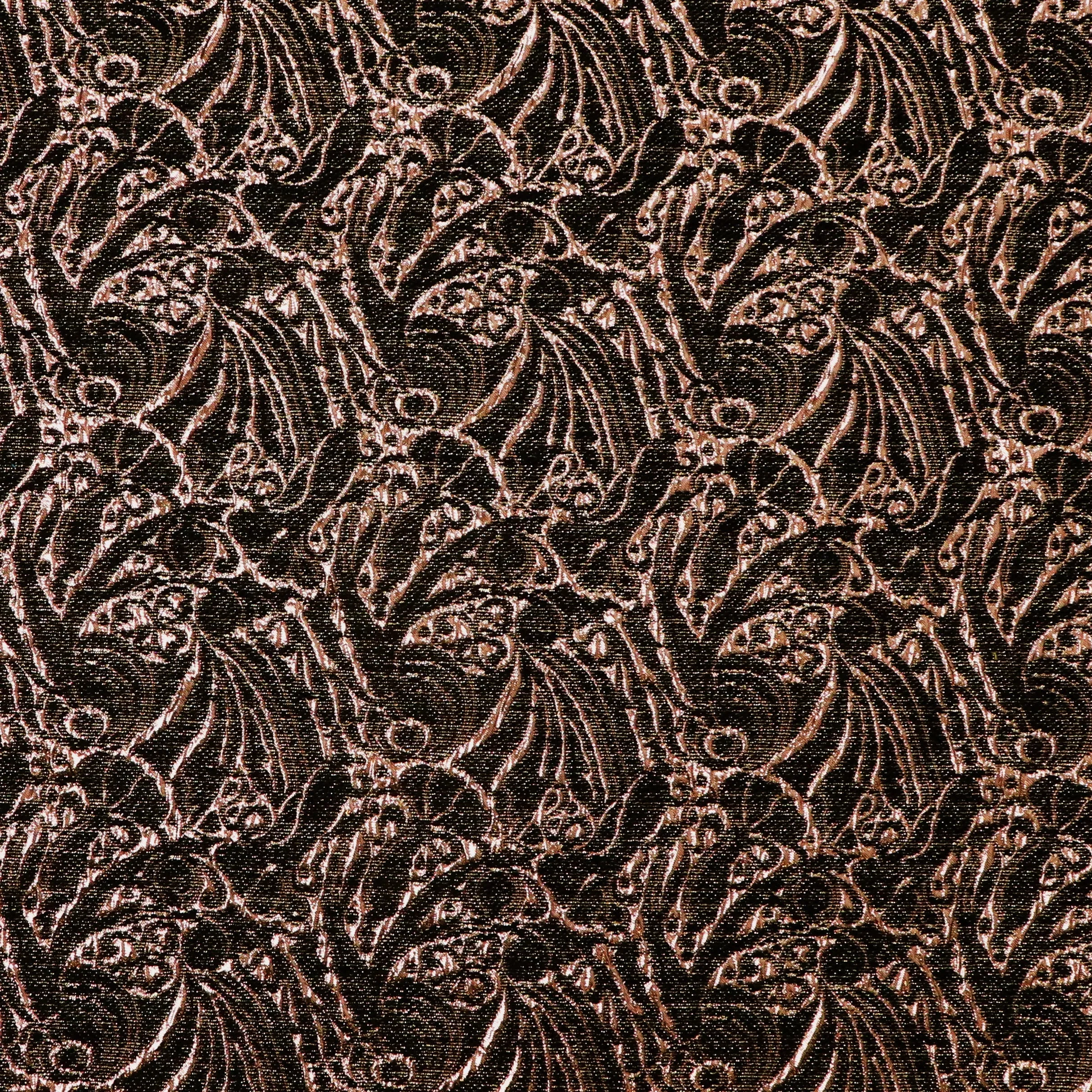 Deadstock Cotton Jacquard - Gold Art Deco - SALE