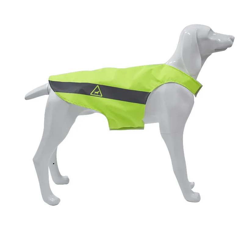 Dog Reflective Safety Harness Body Covering Clothing High Strength Pet Reflective Vest