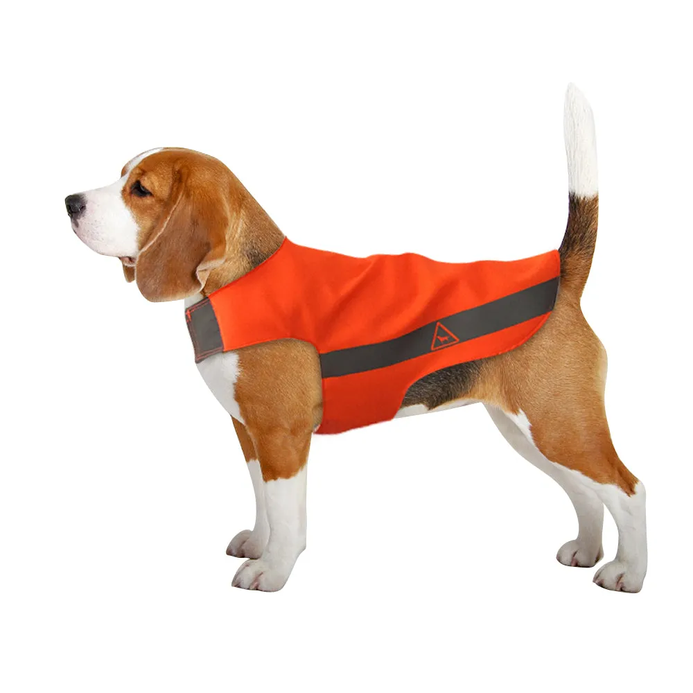 Dog Reflective Safety Harness Body Covering Clothing High Strength Pet Reflective Vest