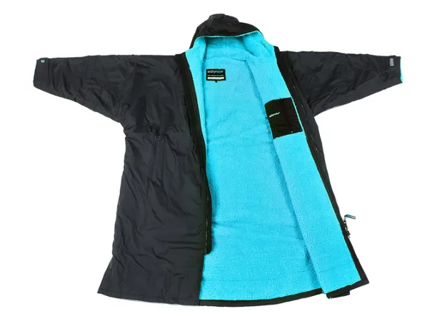 Dryrobe Advance Long Sleeve - Large - Black/Blue, Black/Red, Black/Pink or Black/Grey - In Stock