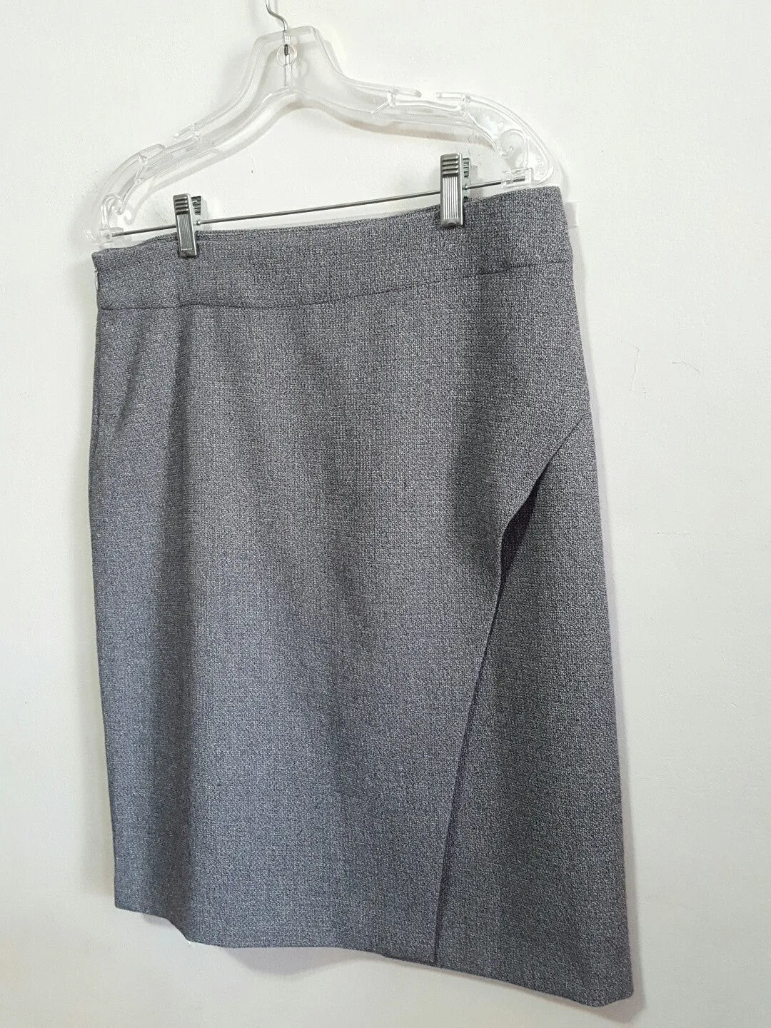 Ellie Kai Gray Tweed Pencil Skirt sz. 12