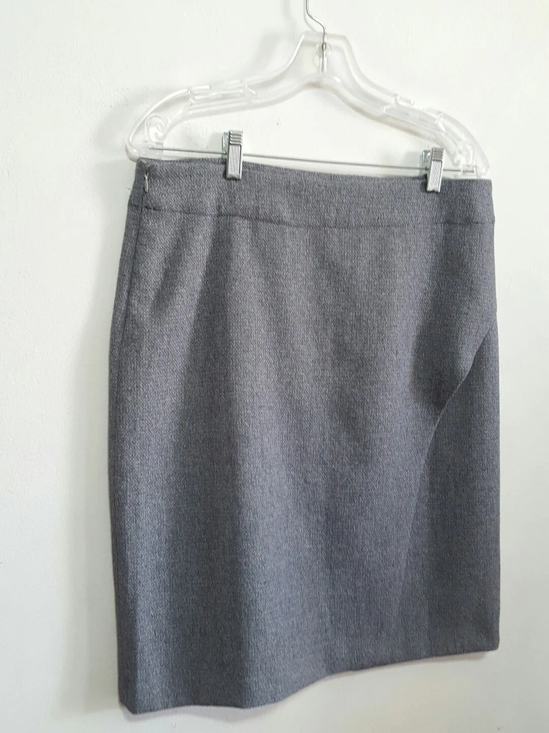 Ellie Kai Gray Tweed Pencil Skirt sz. 12