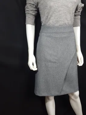 Ellie Kai Gray Tweed Pencil Skirt sz. 12