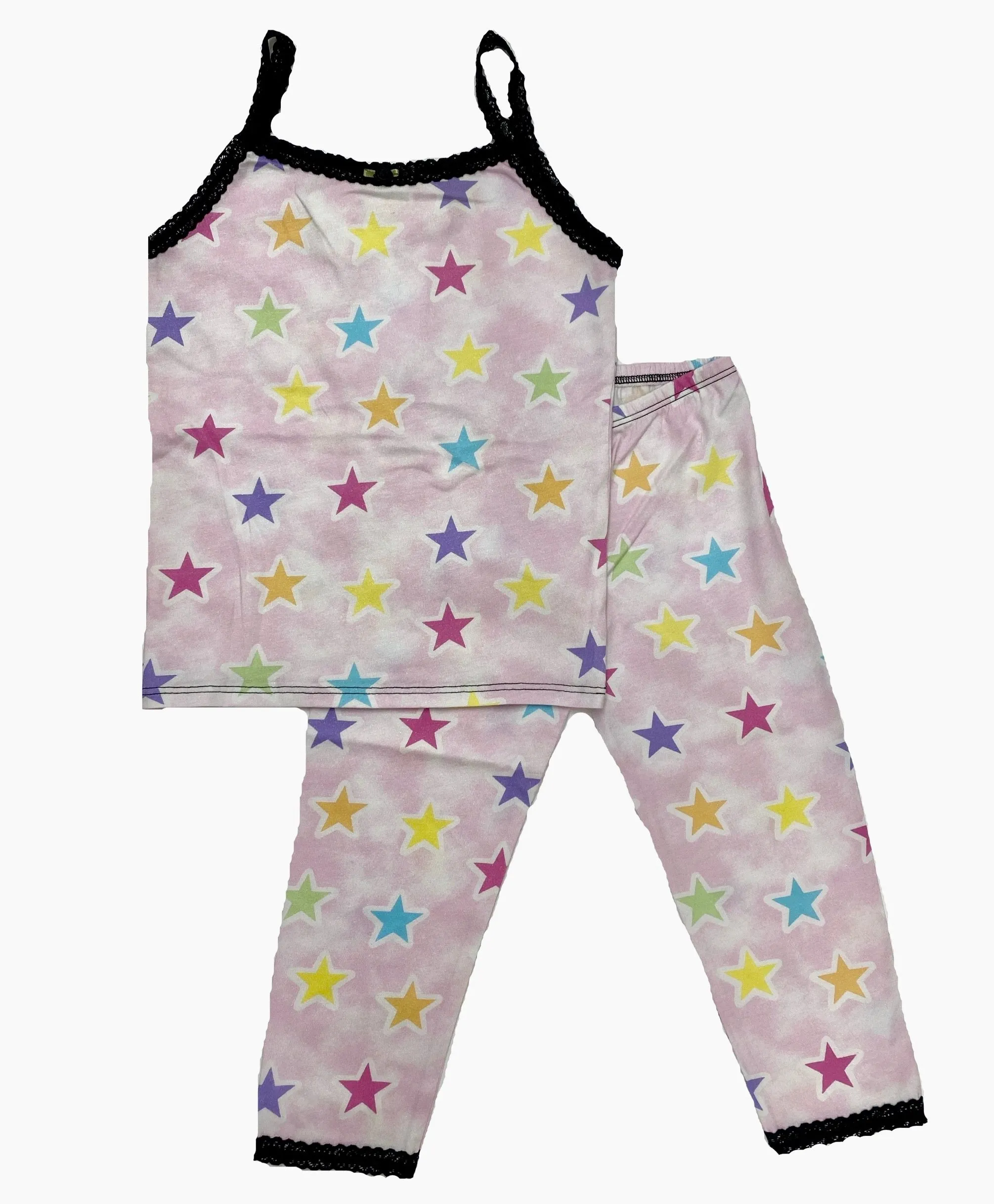 Esme Shimmer Rainbow Stars Cami & Legging Set