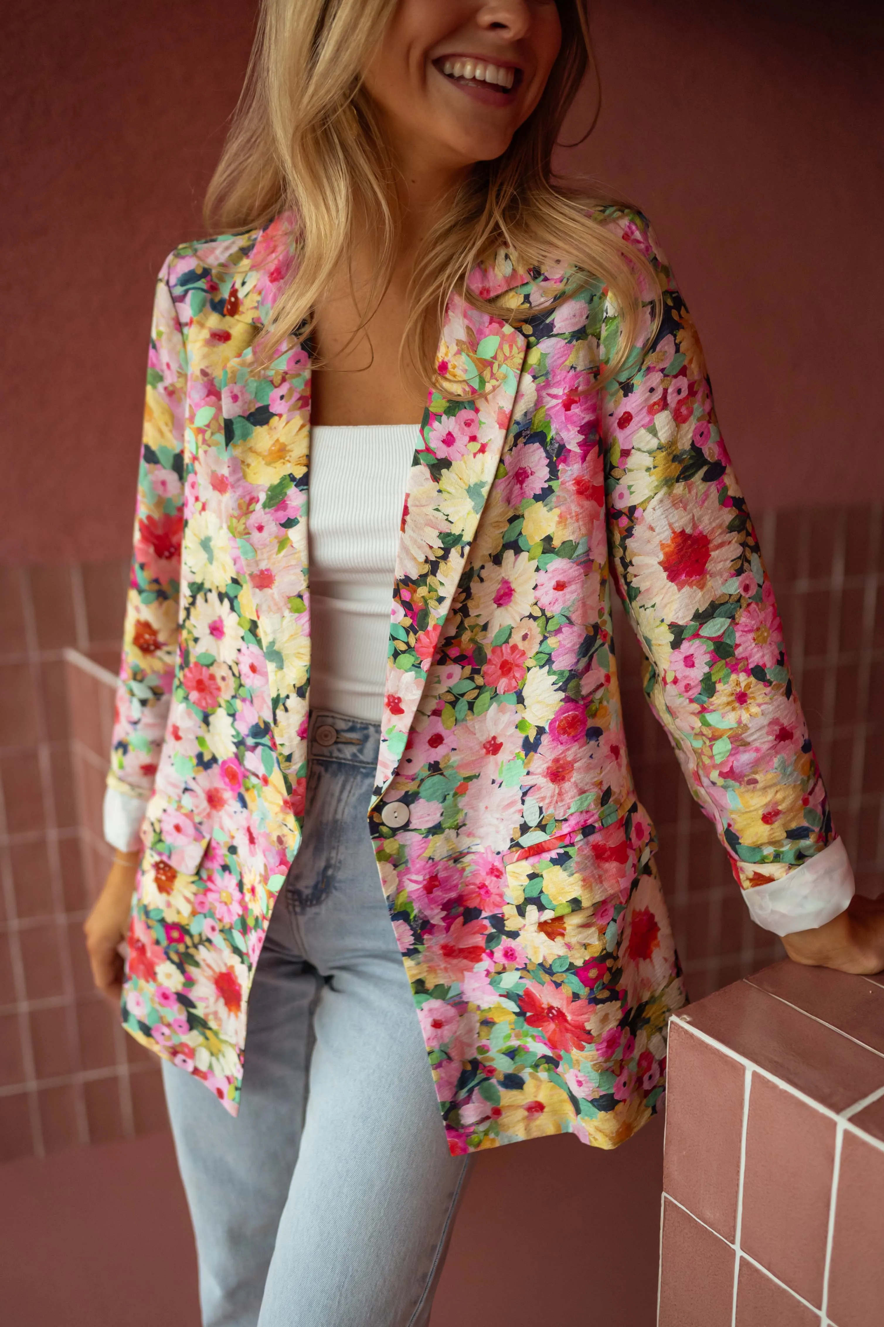 Floral Loretta Blazer