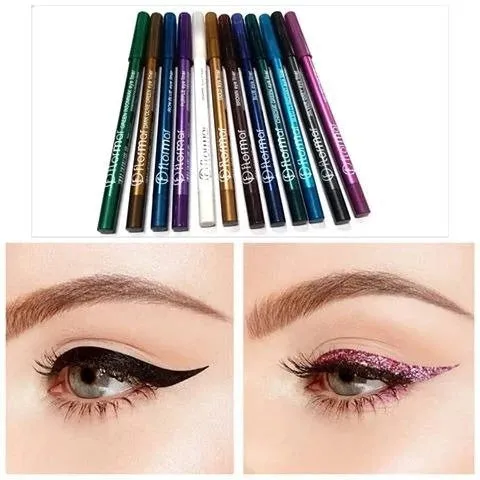 Flormar Glitter Eye And Lip Liner Pack Of 12.