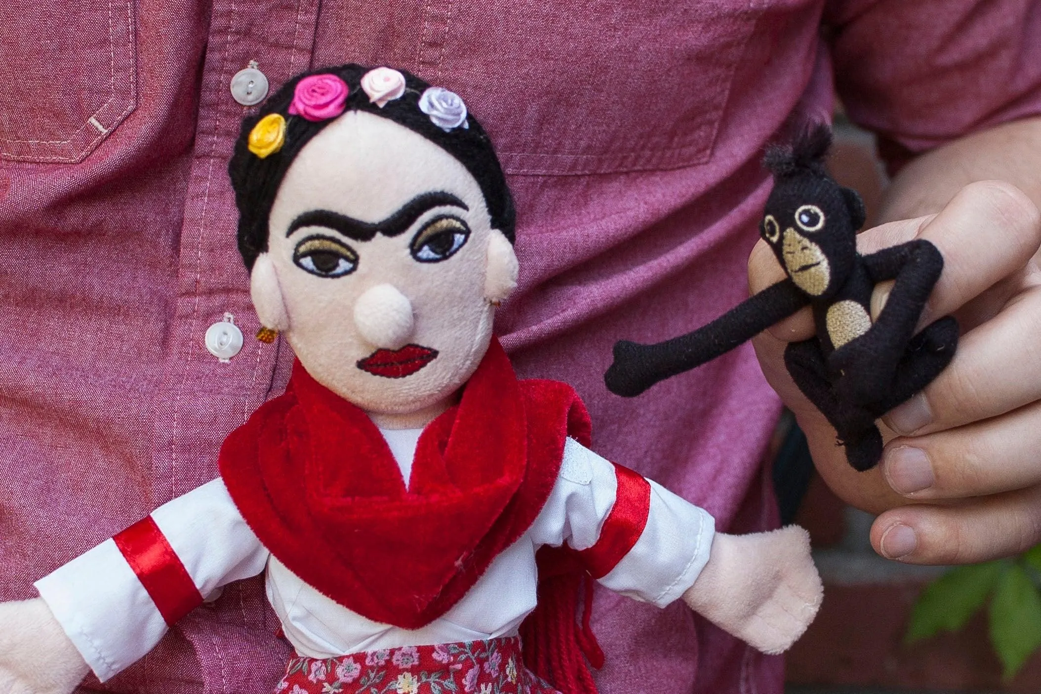 Frida Kahlo Plush Doll